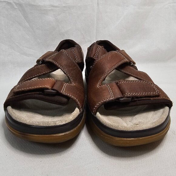 Doc Dr Martens 8b38 Leather Fisherman Strappy Brown Sandals Mens Size 9 Uk8 EU42 main image 10